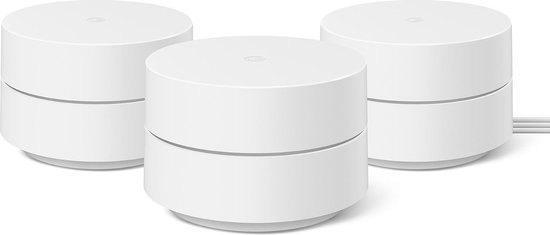 Google Wifi - Mesh Router, set van 3, Computers en Software, WiFi-versterkers, Zo goed als nieuw, Ophalen of Verzenden