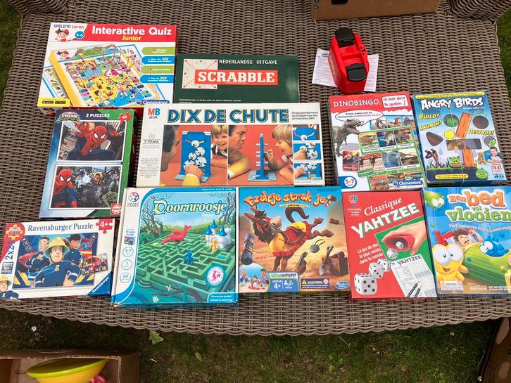 Gezelschapsspellen en puzzels, Hobby & Loisirs créatifs, Jeux de société | Jeux de plateau, Comme neuf, Enlèvement ou Envoi