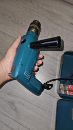 Vintage Makita klopboor in originele koffer, Gebruikt, Klopboormechanisme, 400 tot 600 watt, Ophalen