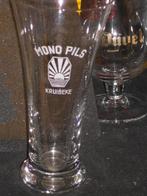 Bierglas.Mono Pils.Kruibeke. D 140, Ophalen of Verzenden, Zo goed als nieuw, Glas of Glazen, Overige merken