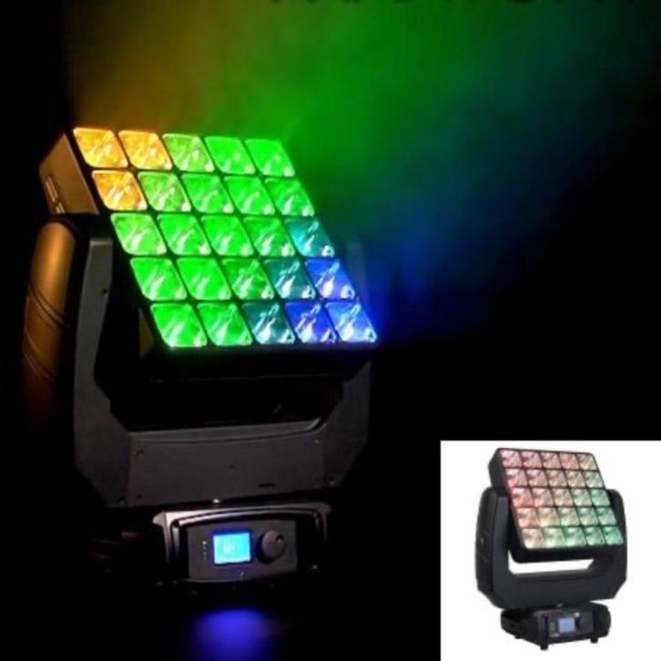 Showtec Phantom Matrix led Movingheads, Muziek en Instrumenten, Licht en Laser, Zo goed als nieuw, Licht, Geluidgestuurd, Kleur