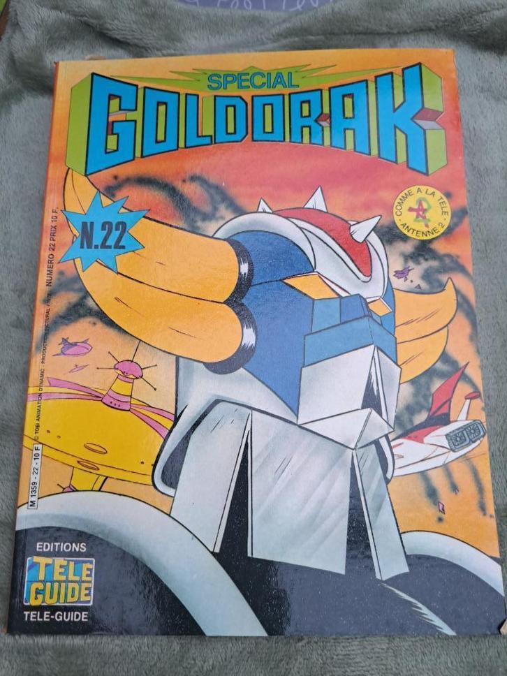 GOLDORAK VINTAGE SPECIAL N22 TELE GUIDE TOEI 1978 A2, Livres, BD, Comme neuf, Une BD, Enlèvement ou Envoi