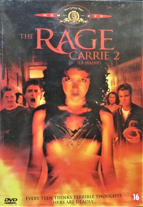 DVD HORROR- THE RAGE, CARRIE 2, Cd's en Dvd's, Dvd's | Horror, Zo goed als nieuw, Overige genres, Alle leeftijden, Ophalen of Verzenden