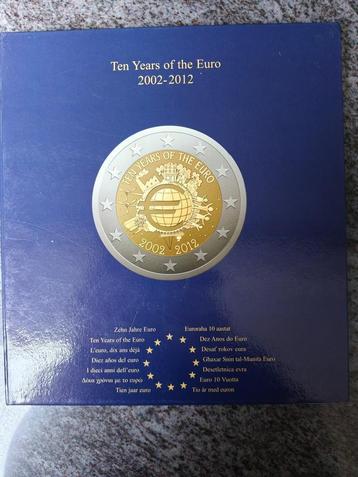 2 Euro map 10 jaar Euro beschikbaar voor biedingen