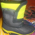 Bottes hiver – pointure 35 - gris-vert - entièrement fourrée, Enlèvement, Neuf, Bottes