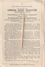 Oorlogsslachtoffer 1940-45, Verzamelen, Bidprentjes en Rouwkaarten, Verzenden