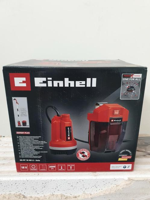NIEUW EINHELL 18V schoonwaterafvoerpomp, Tuin en Terras, Waterpompen, Nieuw, Accu, Ophalen of Verzenden