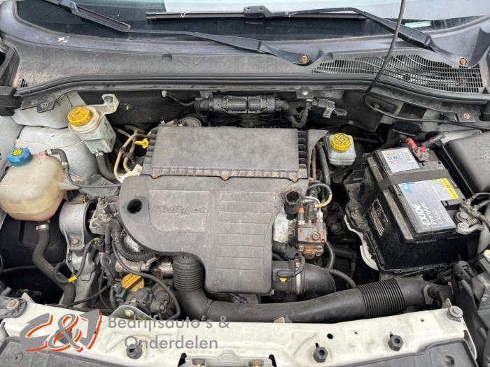 Motor van een Fiat Doblo, Auto-onderdelen, Motor en Toebehoren, Fiat, Gebruikt, 3 maanden garantie, Ophalen of Verzenden
