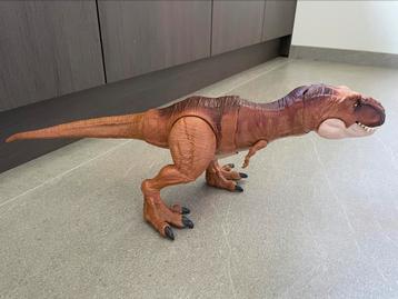 Jurassic World T-Rex Thrash 'N Throw T-Rex van Mattel  beschikbaar voor biedingen