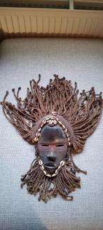 Oud Afrikaans Dan-masker (Ivoorkust)., Ophalen