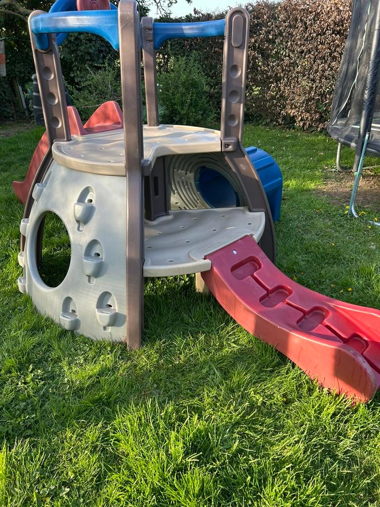 Klimtoestel met glijbaan, Enfants & Bébés, Jouets | Extérieur | Aires de jeux, Enlèvement, Utilisé, Mur d'escalade