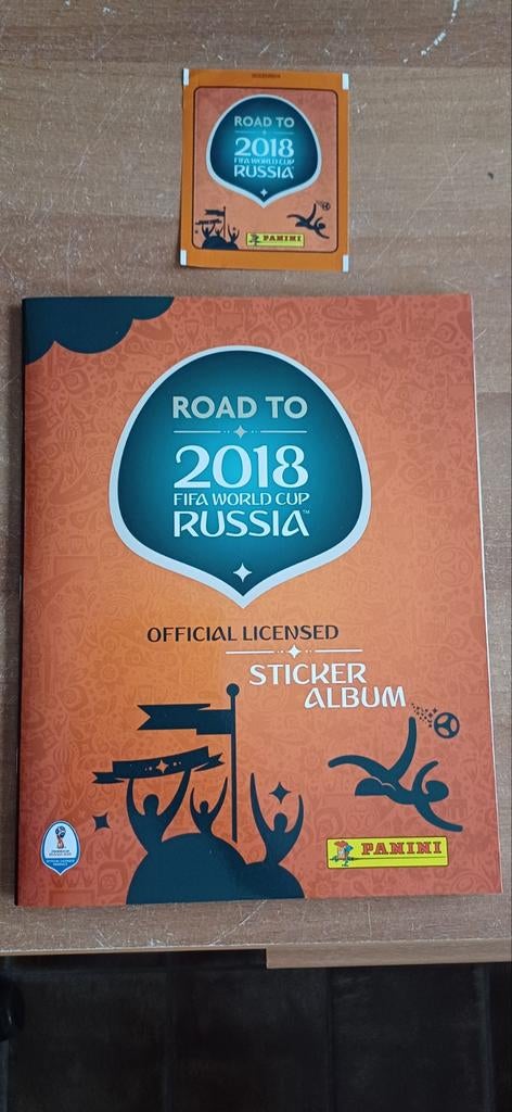 L'album complet de Panini, Road to WC 2018, Russie, Hobby & Loisirs créatifs, Autocollants & Images, Enlèvement ou Envoi