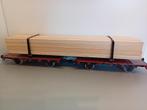 Märklin Spoor 1 : Draaischemelwagens voor houttransport., Gelijkstroom of Wisselstroom, Wagon, Ophalen of Verzenden, Zo goed als nieuw