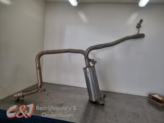Echappement silencieux central d'un Volkswagen Caddy, Volkswagen, -, 3 mois de garantie, Utilisé