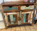 Dressoir - vintage, rustiek, bohemian, Huis en Inrichting, Ophalen, Gebruikt, 50 tot 100 cm, 25 tot 50 cm