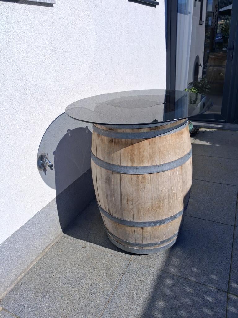 Wijnton,partytafel op wieltjes, Ophalen