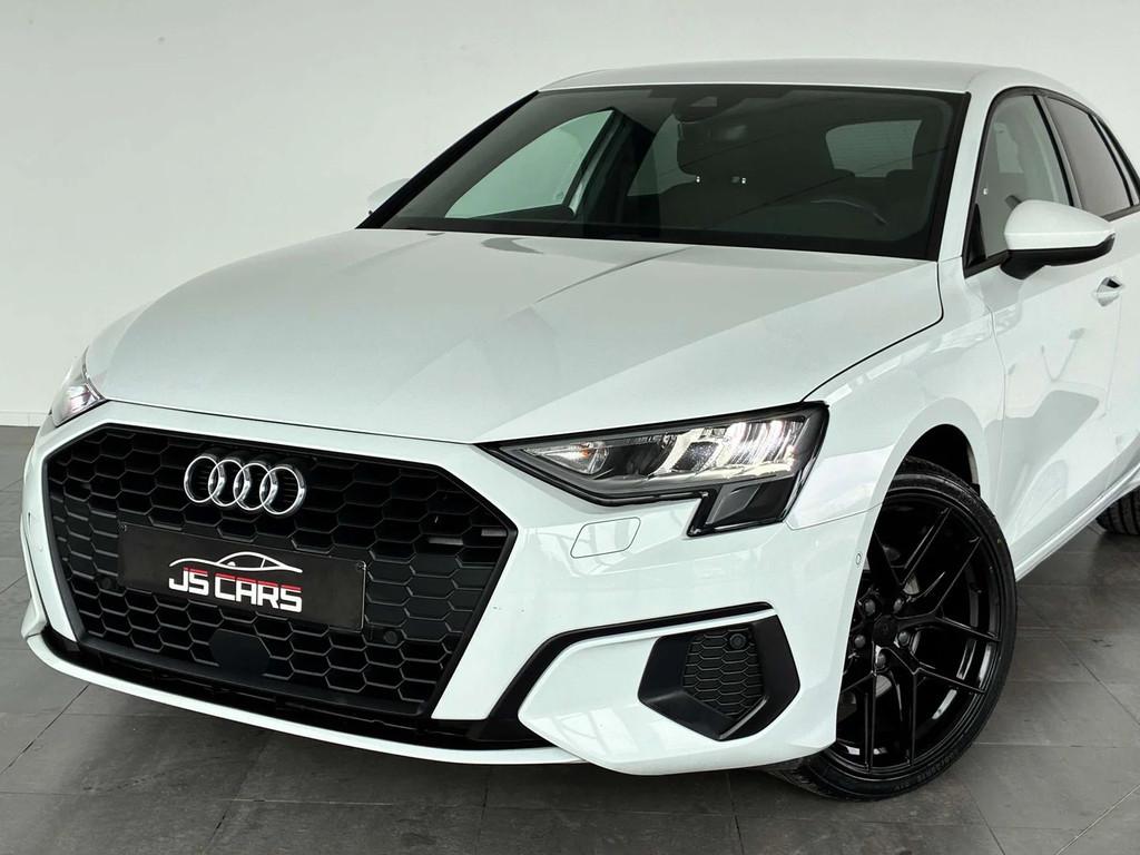 Audi A3 Sportback 1.0TFSI SPORT-1ERPRO-COCKPIT-CARPLAY-GPS-J, Auto's, Automaat, 116 g/km, Stof, Gebruikt