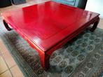 Asia - Grote salontafel van exotisch hout F59, Huis en Inrichting, Ophalen, Overige materialen, 100 tot 150 cm, Asiatique