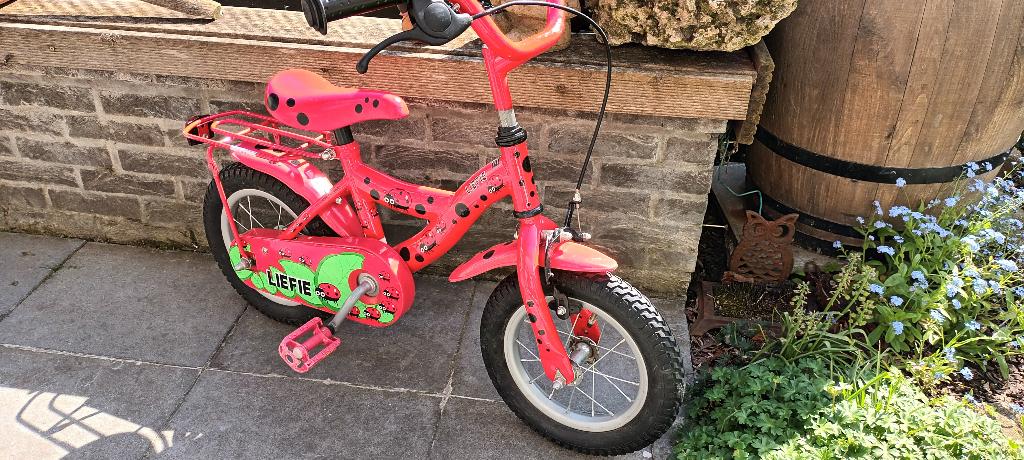 Kinderfiets, Fietsen en Brommers, Ophalen, Zo goed als nieuw, Minder dan 16 inch