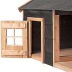 Hondenhok Sven, super degelijk met terras, Animaux & Accessoires, Maisons pour chiens, Enlèvement, Niche à chien