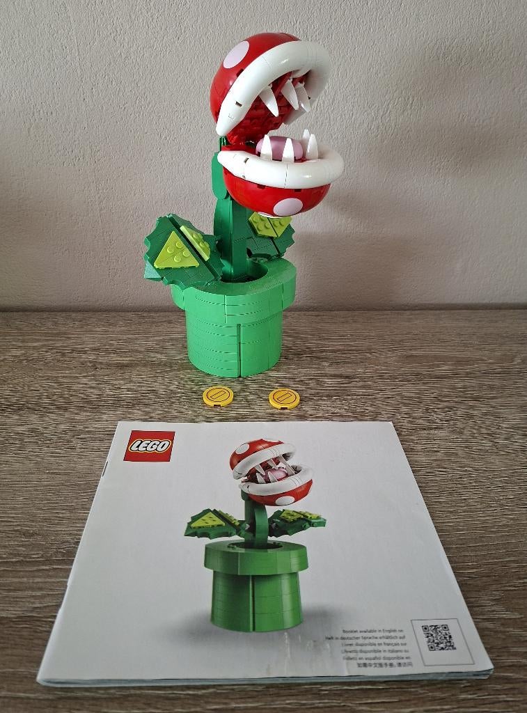 Lego set 71426 Nintendo Super Mario Piranha Plant, Gebruikt, Overige thema's, Lego, Compleet