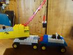 LEGO Vintage 134 Grue Mobile avec remorque et treuil, Enlèvement ou Envoi, Utilisé, Ensemble complet, Lego