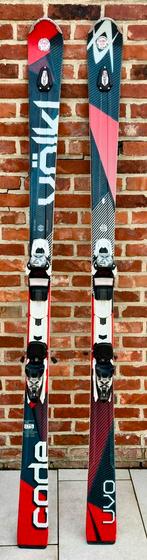 Volkl UVO ski’s 175 cm + Leki stokken 120 cm – goede staat, Sport en Fitness, 160 tot 180 cm, Gebruikt, Ophalen, Overige merken