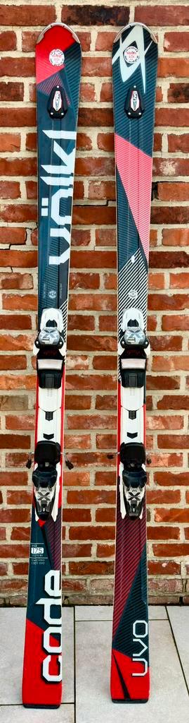 Volkl UVO ski’s 175 cm + Leki stokken 120 cm – goede staat, Sport en Fitness, Skiën en Langlaufen, Gebruikt, Ski's, Ski, Overige merken