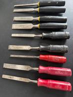 Te koop 9 professionele houtbeitels., Enlèvement ou Envoi, Comme neuf