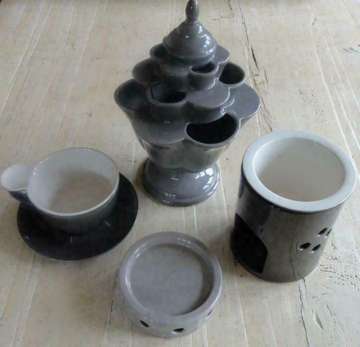 Onderzetter, soepkom en chocolade fondue, PUUR /LIL LIVING, -, -, Ophalen of Verzenden, Zo goed als nieuw