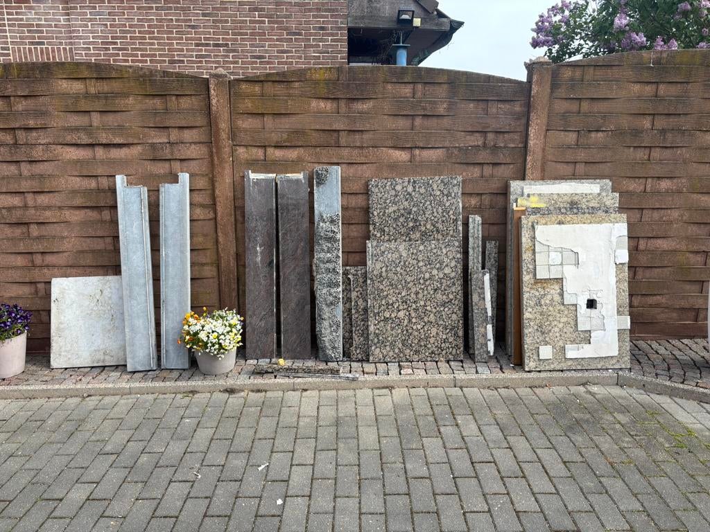 Graniet, Doe-het-zelf en Bouw, Ophalen