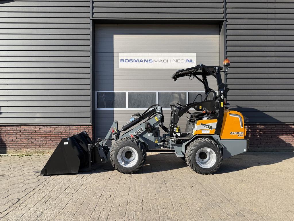 Giant G2300 X-TRA HD minishovel NIEUW (pro inching / kogeltr