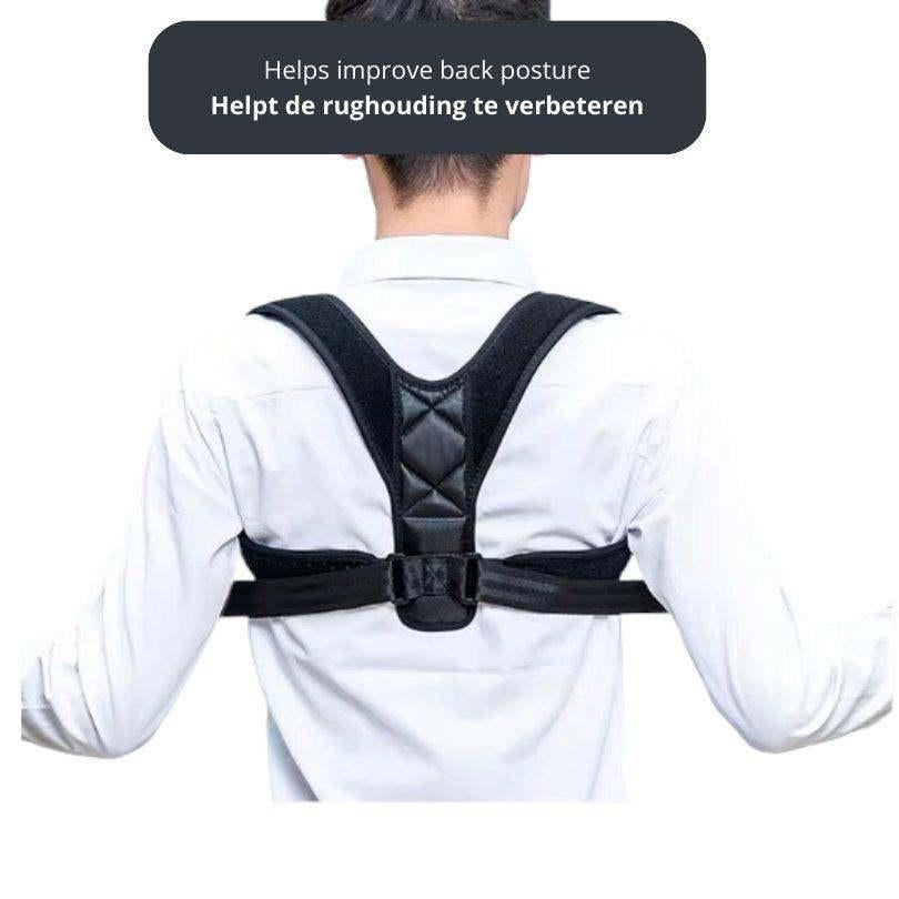 Rug rechthouder posture corrector back brace small / medium, Diversen, Braces, Ophalen of Verzenden, Nieuw