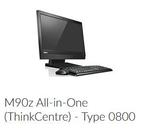 All-in-One (ThinkCentre M90z ), Avec carte vidéo, 8 GB, 512 GB, Utilisé