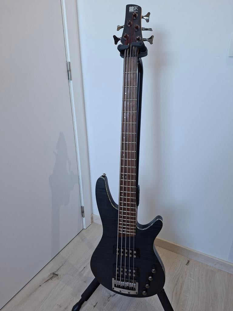 Ibanez SRX595 5-snarige basgitaar, Muziek en Instrumenten, Snaarinstrumenten | Gitaren | Bas, Ophalen, Zo goed als nieuw, Elektrisch