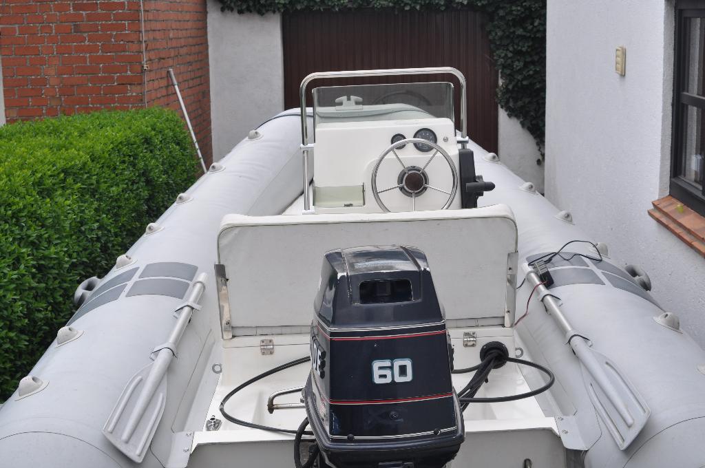 ribboot, Watersport en Boten, Gebruikt, Benzine, Minder dan 70 pk, Overige materialen