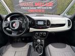 Fiat 500L 1.4i Euro6b Gps/Cuir/Usb/Aux... Garantie 1an !, Auto's, Fiat, Voorwielaandrijving, Monovolume, 4 cilinders, Leder en Stof