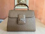 Nathan-Baume handtas struisvogelleer, Handtassen en Accessoires, Ophalen of Verzenden, Nieuw, Beige, Handtas