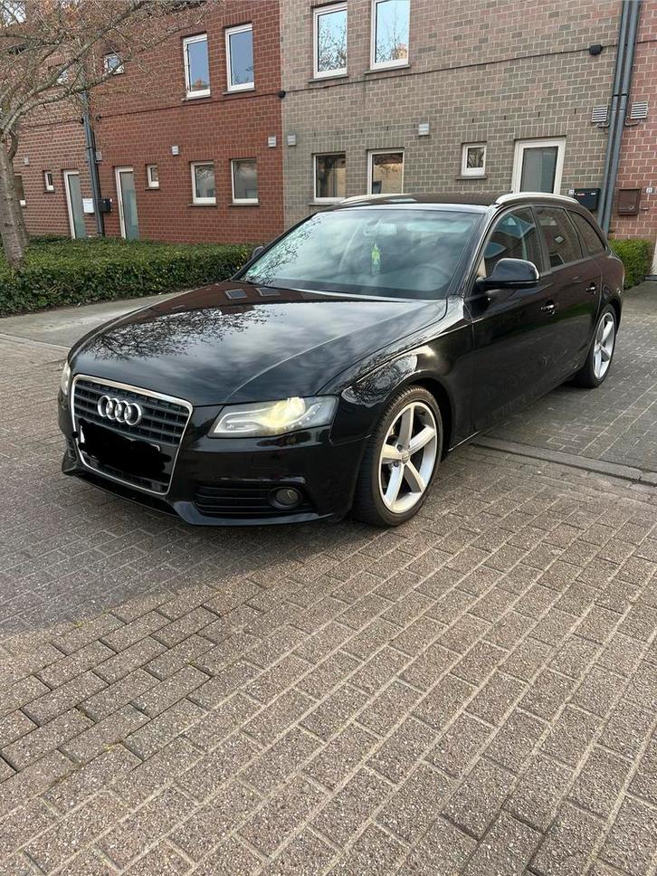 Audi a4 avant 2.0 tfsi  Blanco gekeurd met carpass, Auto's, Audi, Bedrijf, Airconditioning, Benzine, Handgeschakeld, Zwart, Ophalen