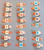 serie complète 24 bagues cigare thème panneaux routiers, Enlèvement ou Envoi, Utilisé, Bagues de cigare