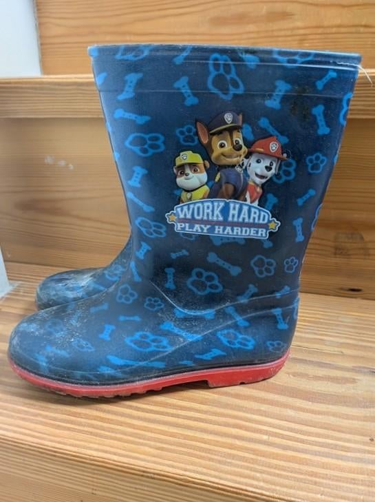 Bottes de pluie Pat Patrouille - pointure 30, Enlèvement, Utilisé, Bottes