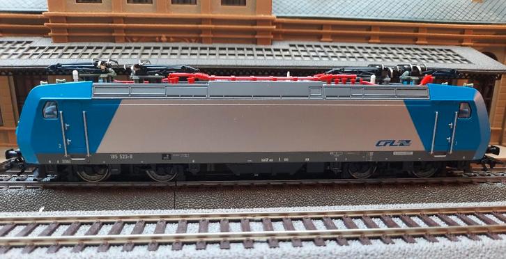 Märklin 36853 CFL 185 523-8 AC DIGITAAL, Hobby en Vrije tijd, Modeltreinen | H0, Zo goed als nieuw, Locomotief, Wisselstroom, Märklin