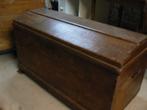 mooie houten koffer - antiek, Enlèvement, Utilisé
