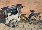 Elektrische bakfiets,  BABBOE CURVE, Fietsen en Brommers, Fietsen | Bakfietsen, Ophalen, Huif