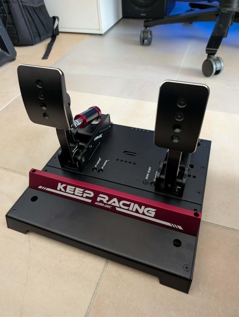 Simagic P1000 pedals + rubber & spring set, Ophalen of Verzenden, Zo goed als nieuw, Simagic