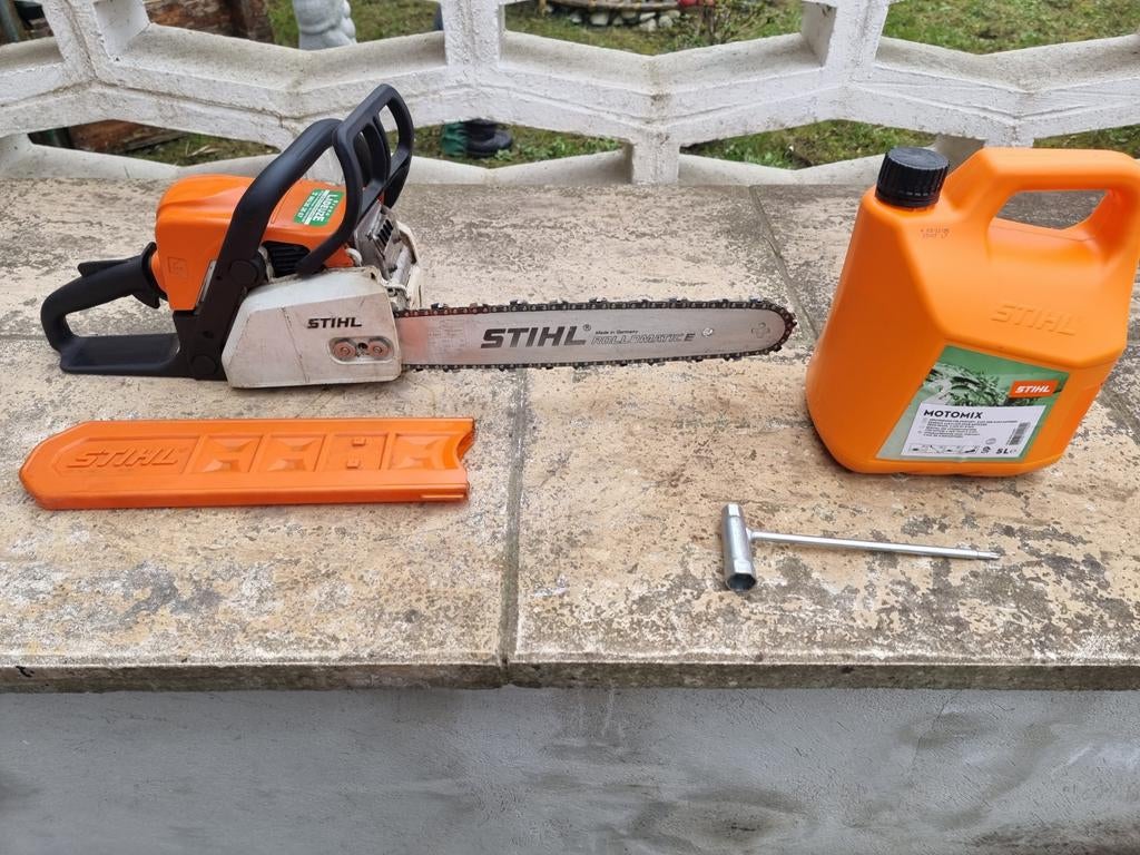 Stihl MS 180, Enlèvement
