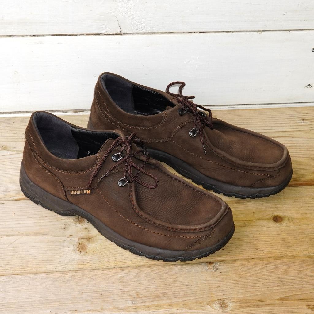 Mephisto homme nubuck EUR: 11, US: 11,5 en parfait état, Vêtements | Hommes, Chaussures, Comme neuf, Chaussures à lacets, Brun