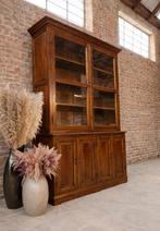 Buffet/vitrine en chêne LIVRAISON GRATUITE, 25 à 50 cm, Avec tablette(s), Flamant, Flamant