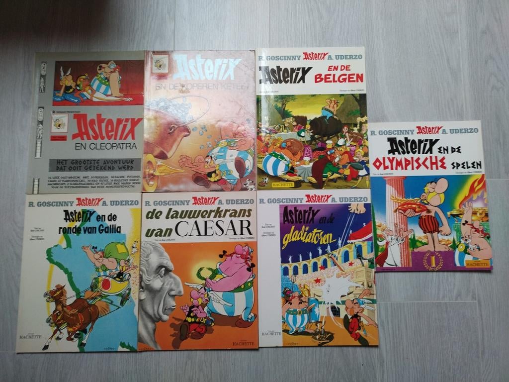 7strips Asterix, Ophalen of Verzenden