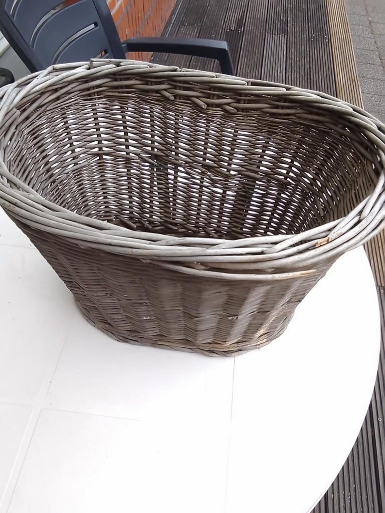 Rieten fiets mand voor de liefhebber prijs 17 euro cash, Fietsen en Brommers, Ophalen